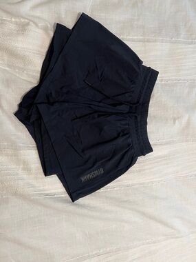 Gymshark Black Performance Running Shorts